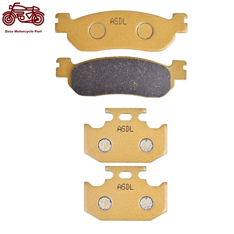 Front And Rear Brake Pads For Yamaha Serrow 250 XG250 XG 250 Tricker 2004 2009 2010 2011 XT225WE XT250 XT 250 Serow 250cc