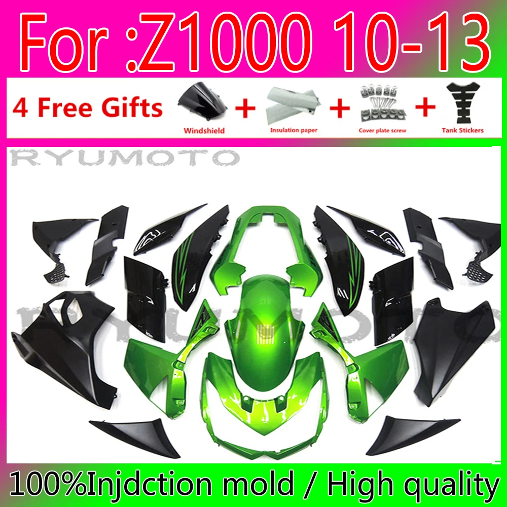 

Новинка Обтекатели для мотоциклов из АБС-пластика для kawasaki Z1000 2010 2011 2012 Z1000 2013 2010 Обтекатели для кузова из АБС-пластика