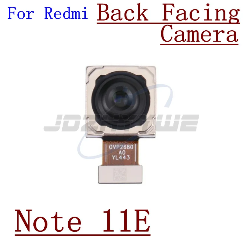 Back Main And Front Facing Camera Module Sensor Flex Cable For Xiaomi Redmi Note 9 9s 10 11 Pro 11E 11i 4G 5G Parts