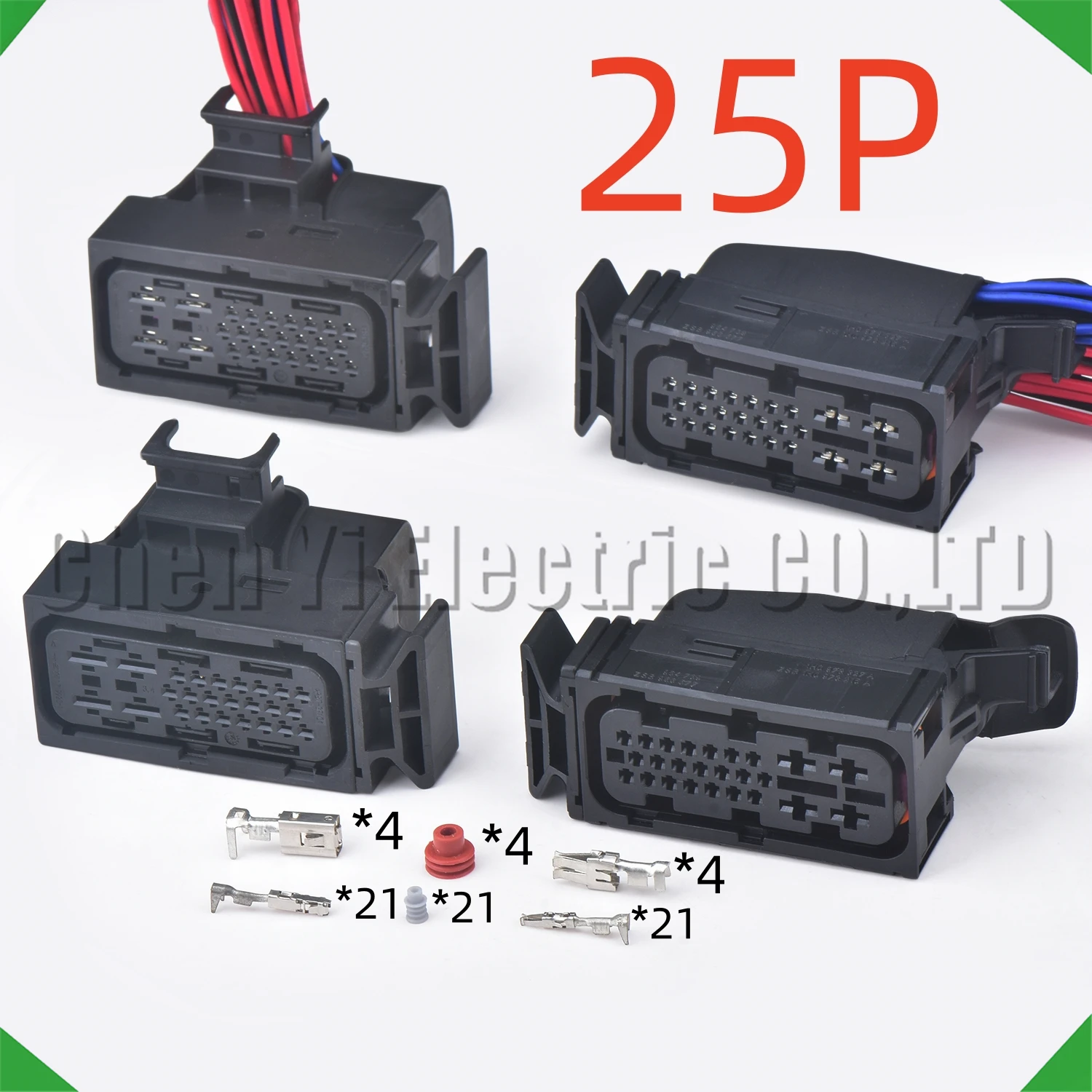 25 Pin Auto Connectors Gearbox DQ200 0AM DSG 7 Speed Wire harness Plug 1H0973327A 966577-1 1719918-1 1K0973213  For VW Beetle
