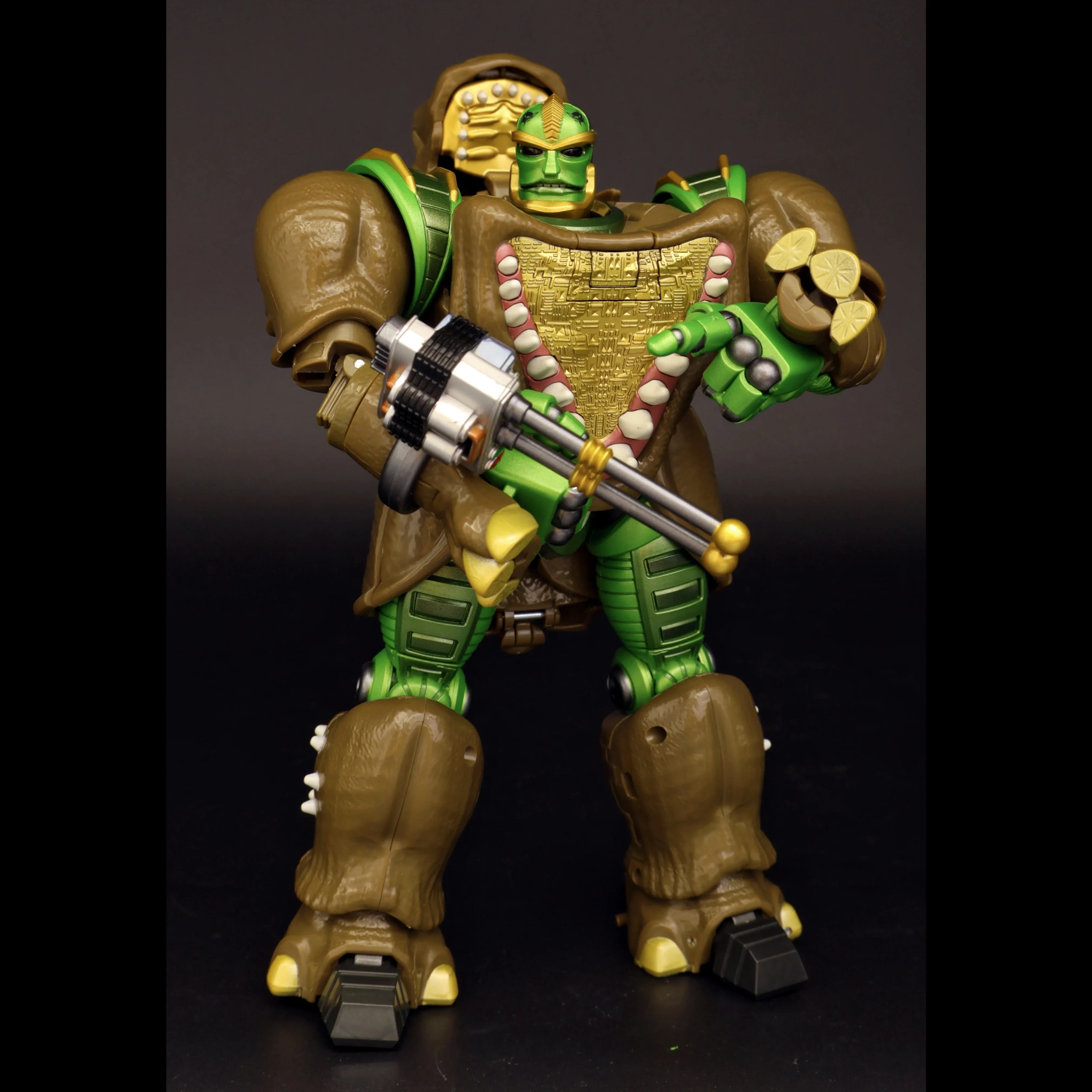 Dalam stok transformasi RT03 RT-03 Ramhorn Beast Wars KO MP59 figur aksi mainan Robot hadiah