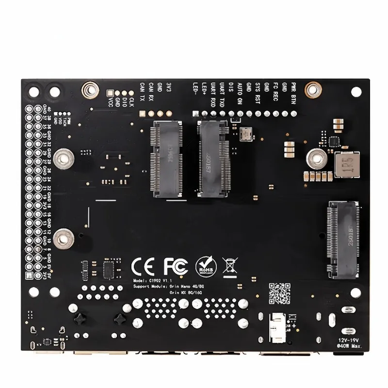 Control element for NVIDIA jetson orin nano/nx baseboard carrier board AI development board edge computing