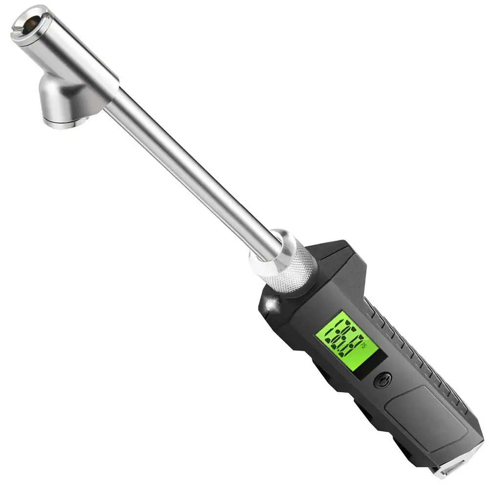 Digital Tire Pressure Gauge 200 PSI Stainless Steel For Truck Car LCD Flashlight Vehicle Tester