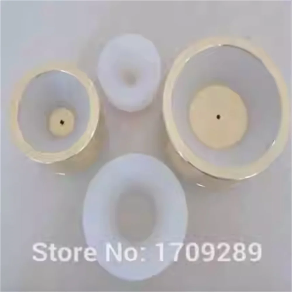 Gold-plated aluminum capping head silicone pad capping machine accessories