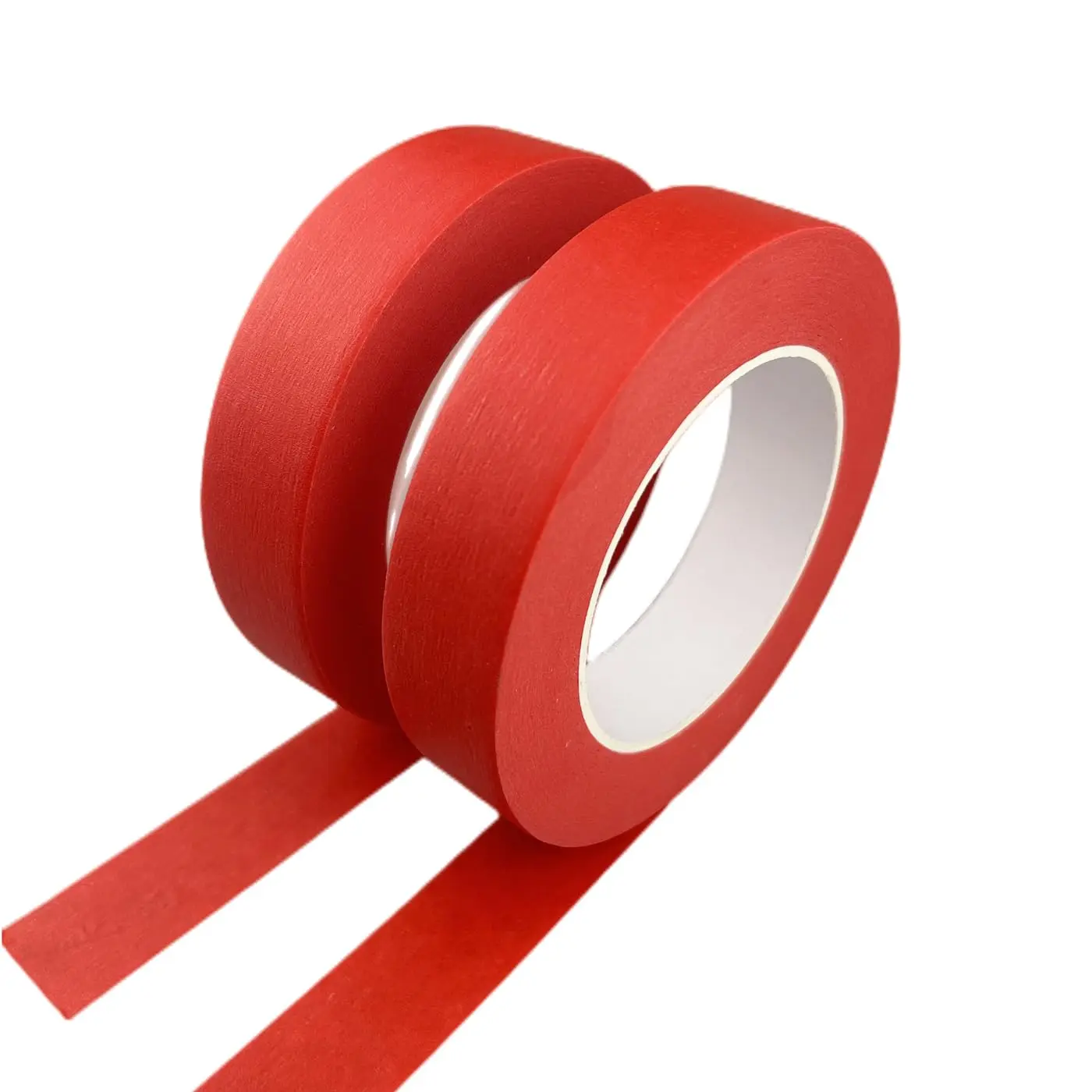 2rolls Red Painters Tape-Masking Tape Multi-Surface, Smart Adhesion, Indoor & Outdoor -  Paint Tape for DIY, Labeling, Art, Car