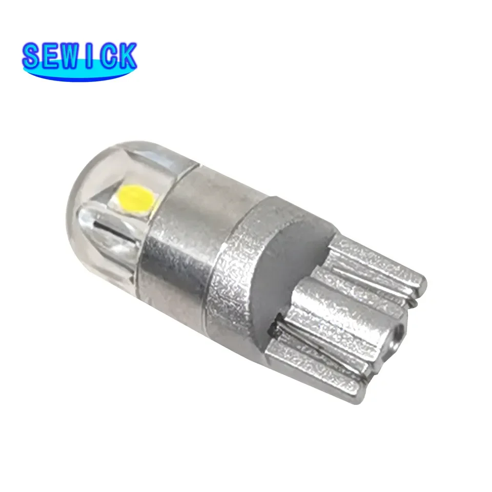 

500pcs T10 LED Bulbs White 168 501 W5W LED Lamp T10 Wedge 3030 2SMD Interior Lights 12V 6000K License Plate Light