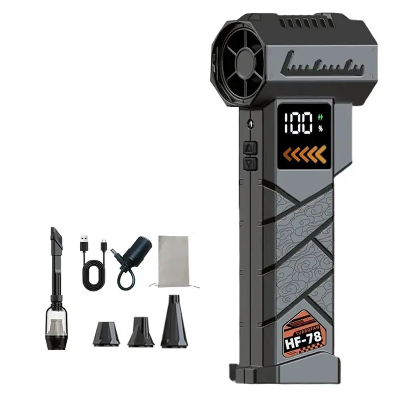 

ABZV-Powerful Air Blower With LED Display, 40Mm Jet, 800G Wind Pressure, Brushless Motor