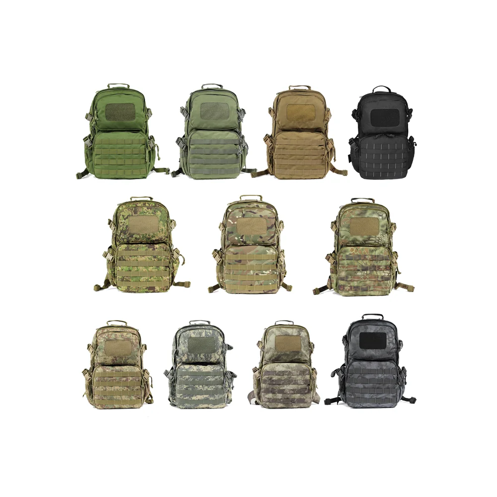 

Durable Waterproof Tactical Backpack Lightweight Stock Nylon Fabric with Polyester Lining for Outdoor & Camping