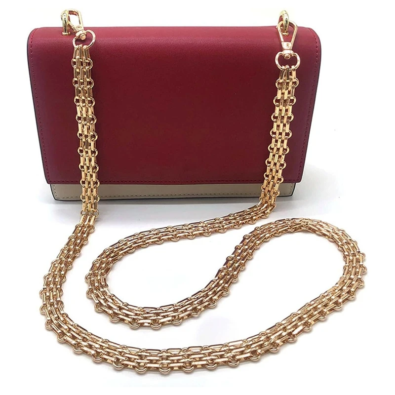 BAAG-Iron أشرطة محفظة واسعة سلسلة حزام بديل لحقائب اليد 47 بوصة/120 سم