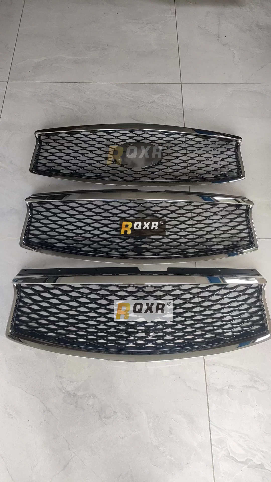 Car Grill for Infiniti QX50 15-17 Radiator Racing Grille Mask Front Bumper Net Car Accessories