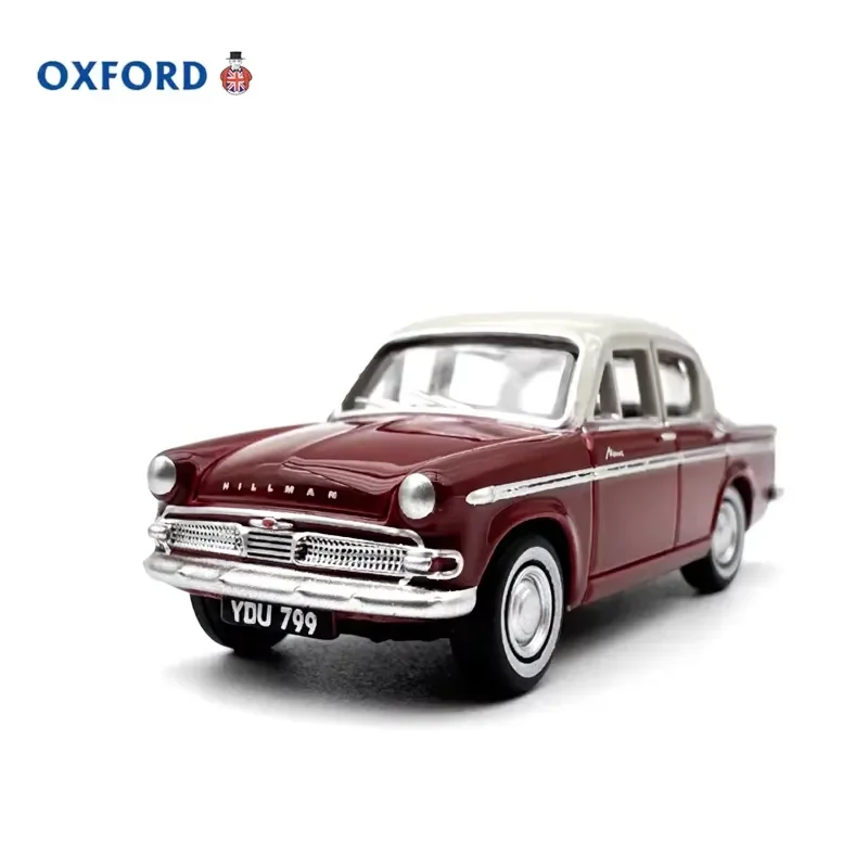 for OXFORD Diecast 1:76 Alloy Retro Minx Mk III 1959 Vehicle Model Static Display Ornament Collectible Simulation Toy