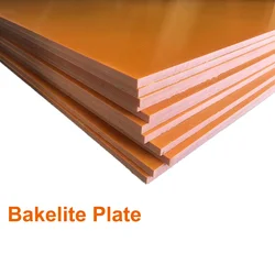 Thick 2mm-15mm Bakelite Plate Insulation Phenolic Resin Board Bakelite Sheets Antistatic and High Temperature Resistance