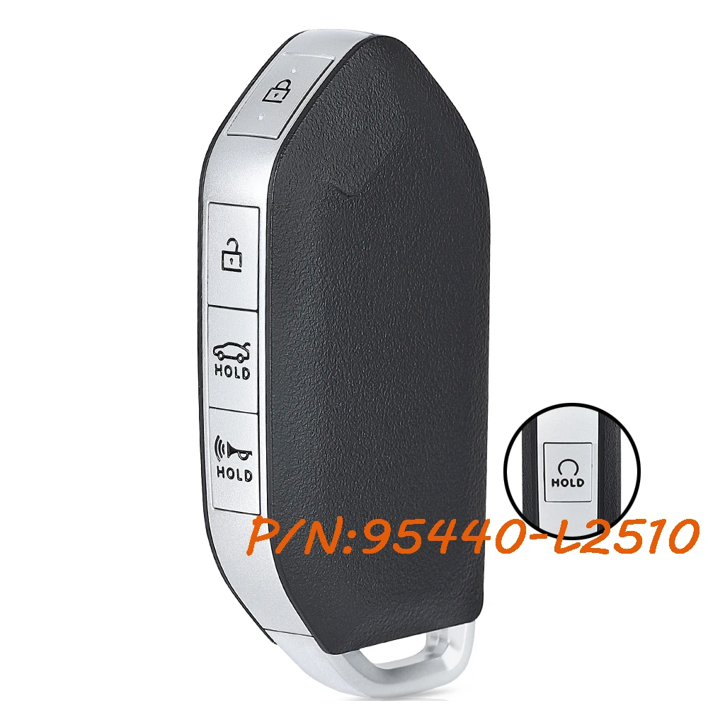 

KEYECU 95440-L2510 для Kia K5 2024 2025 433 МГц умный дистанционный брелок TQ8-FOB-4F61M44 5074A-FOB4F61M44