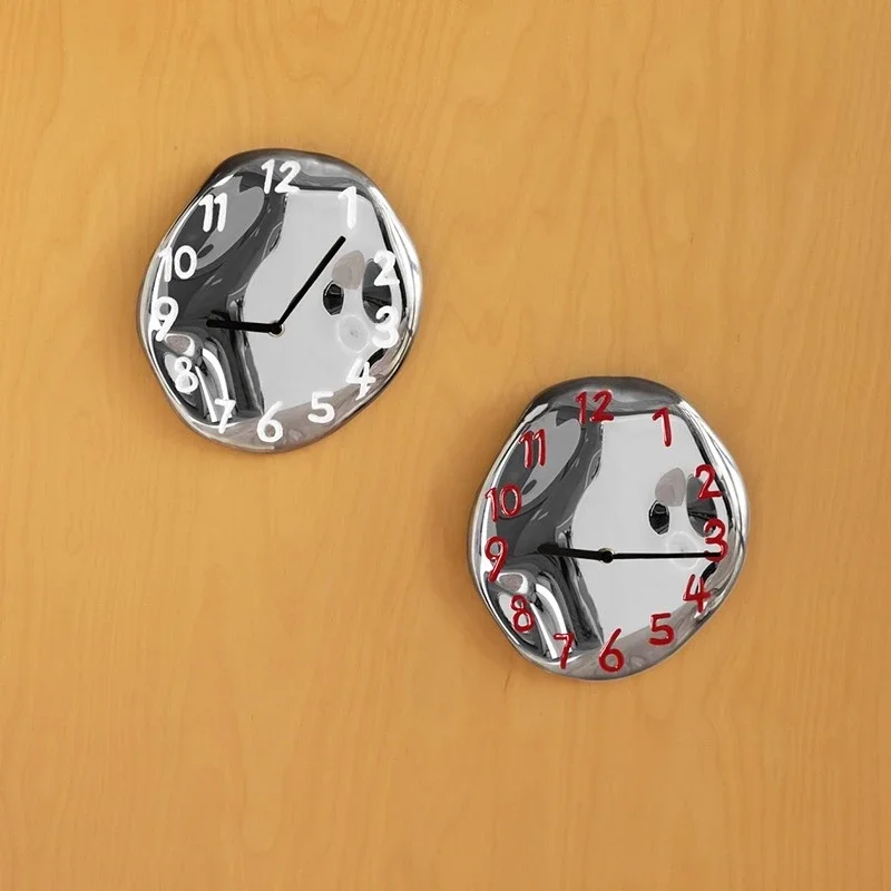 Modern Silent Ceramic Wall Clock For Living Room Bedroom Home Decor Electroplated Hanging Timepiece Stylish Household Accessorie