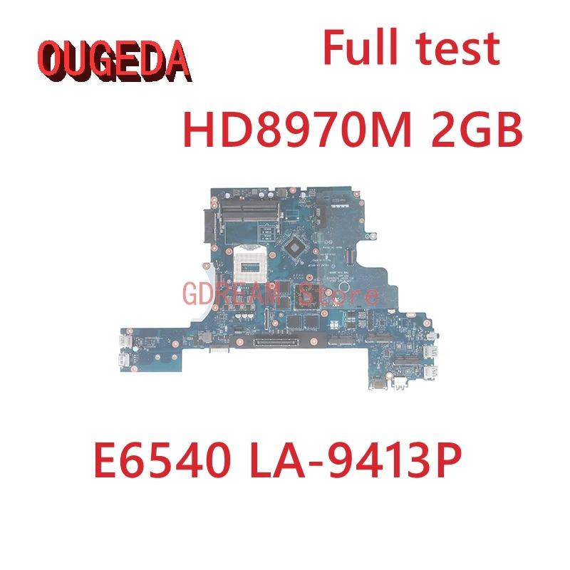 

OUGEDA CN-0VPH0Y 0VPH0Y VALA0 LA-9413P Main board For Dell Latitude E6540 Laptop Motherboard HM87 HD8970M 2GB full tested