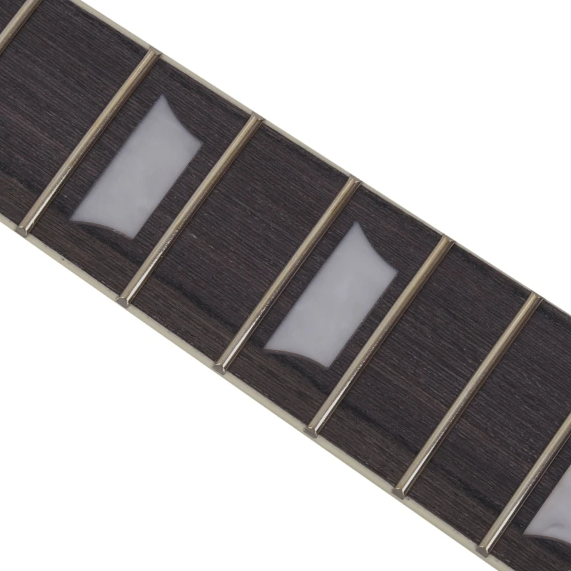 22 Fret Lp Guitar Neck Mahogany Rosewood Fingerboard Sector And Binding Inlay For Lp Electric Guitar Neck Replacement