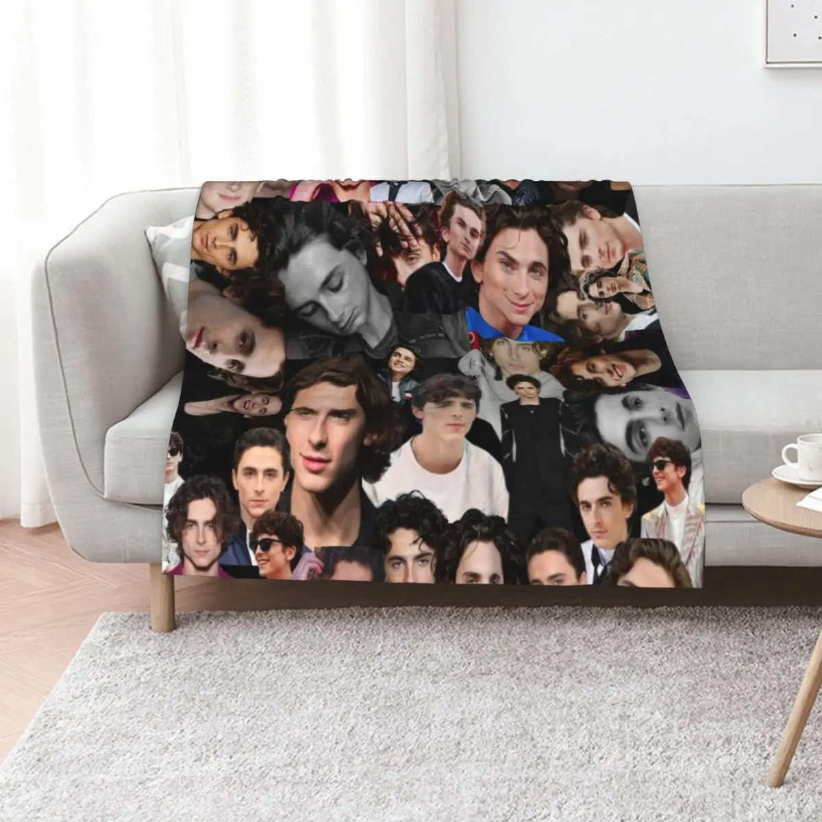 

Timothee Photo Collage Throw Blanket Extra Large Throw Personalized Gift Flannel Hairys Blankets