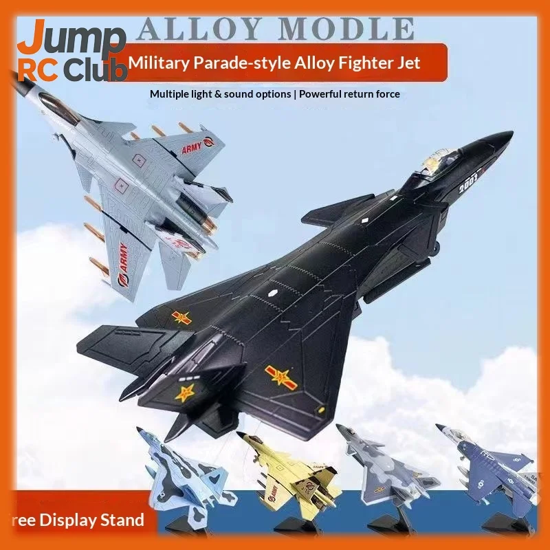 

J-20 J-15 модель самолета из сплава, стелс, реалистичный истребитель, военная модель, украшение для рабочего стола, детский подарок для мальчиков