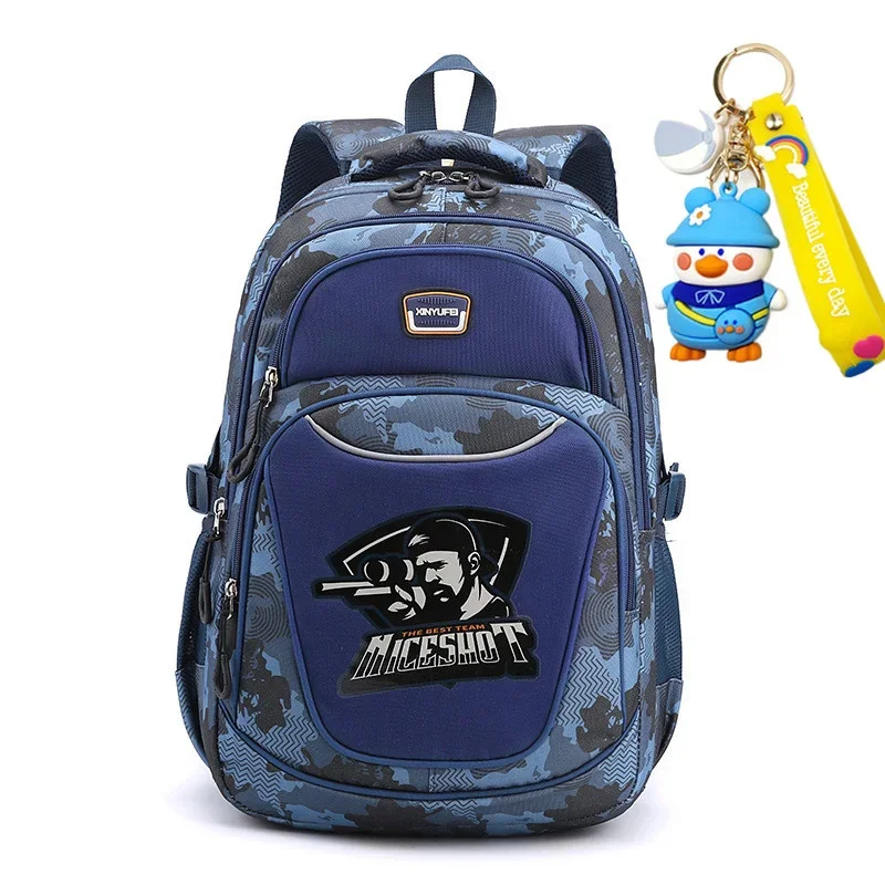 Sacs d'école imperméables pour enfants, sacs à dos d'école primaire pour garçons, cartable pour enfants, sac à dos Orth4WD, mochila inftalk l