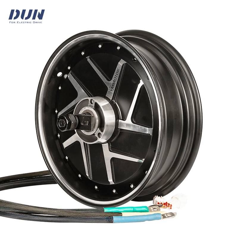 

YUMAMOTOR 13*3.5inch 3000W 35H 90kmh WP Brushless BLDC In-Wheel Hub Motor