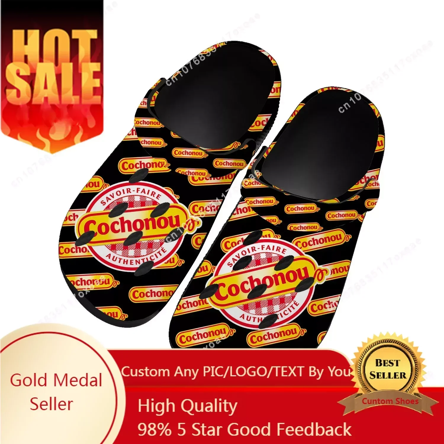 

Cochonou shoes Home Clog Mens Women Youth Boy Girl Sandals Shoes Garden Custom Made Breathable Shoe Beach Hole Slippers