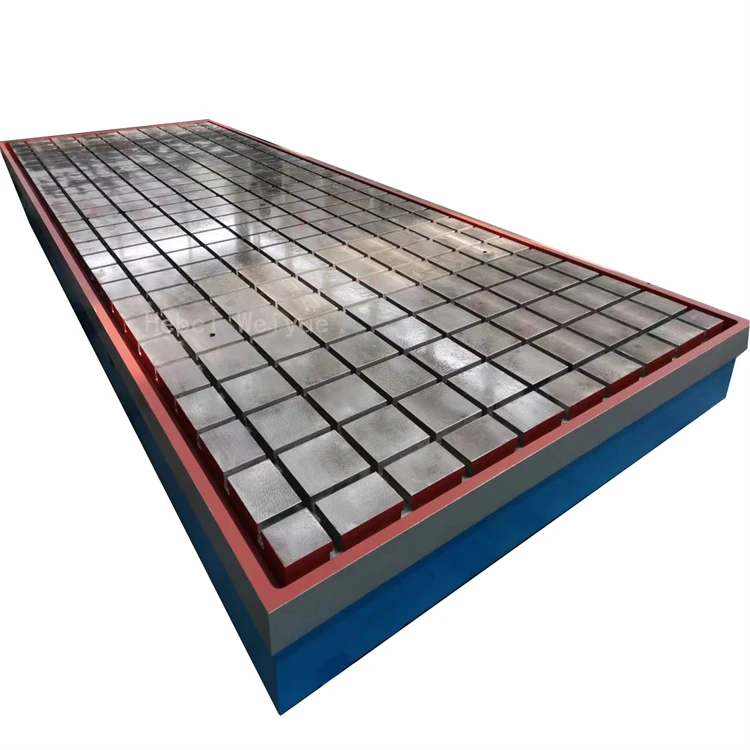 

Cast Iron Surface Panel Cast Iron T Slot Welding Work Table Plate