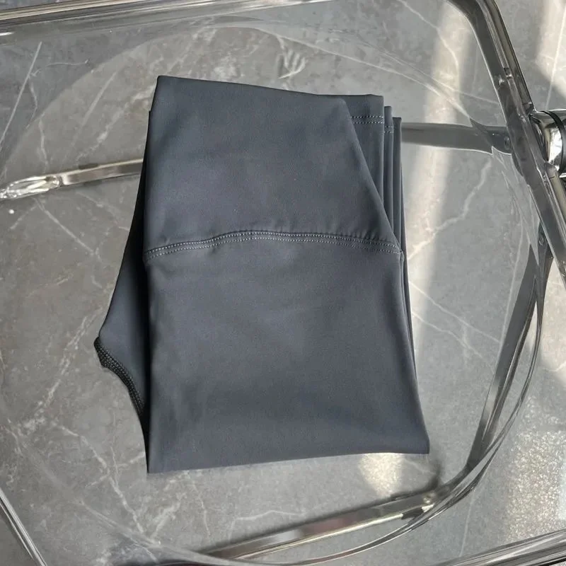 Pantaloni da yoga extra lunghi da donna stalla palangari grigi lunghezza personalità elasticizzata pendolarismo esterno scaldino stile coreano da donna