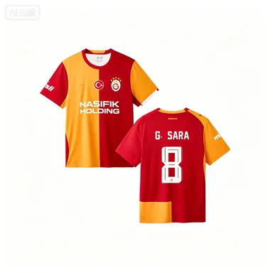 2026-27 Rafael Leão 27 Victor Osimhen  Breathable Men's T-shirt Galatasaray Football Home Away Jersey Family Matching Unisex