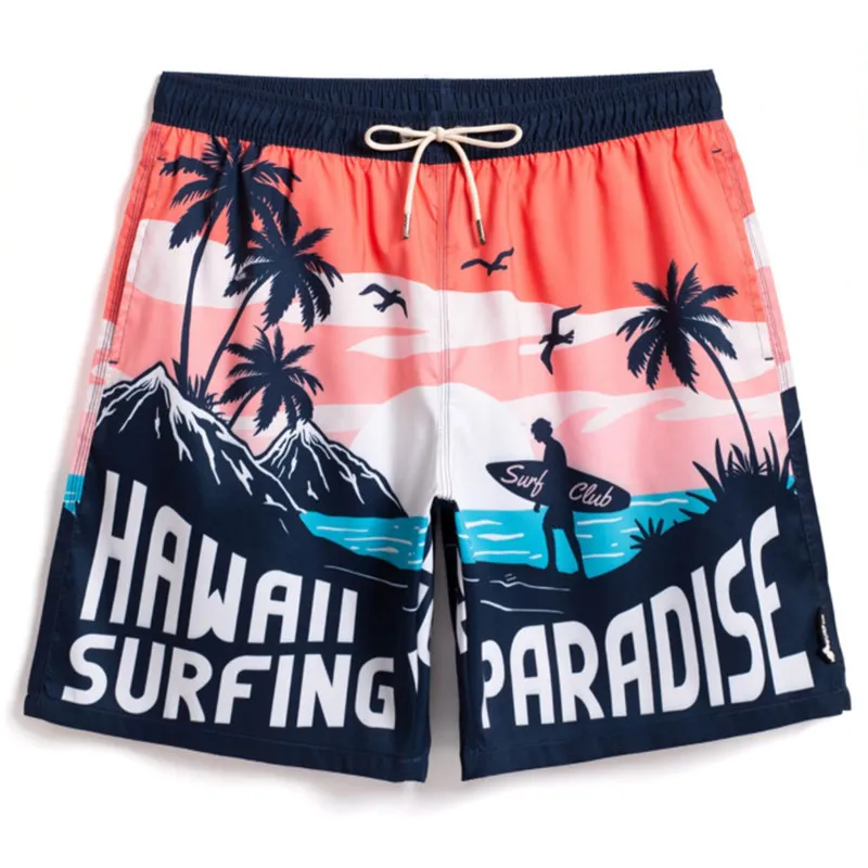 

Fashionable Breathable Quick Drying Shorts, Men's Sports, Fitness, Beach, Basketball Shorts, 3D Printed Quick Drying Shorts