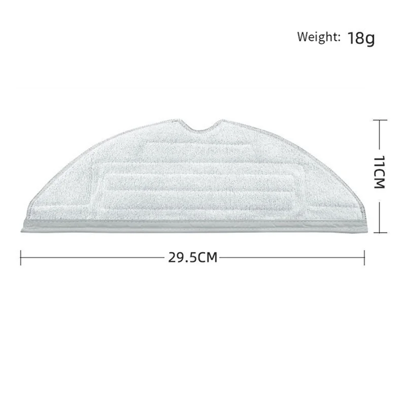 Dust Bag And Brush Cloth Replacement Kit For Roborock S7maxv Ultra G10S Pro Robot Vacuum Cleaner-A54Q