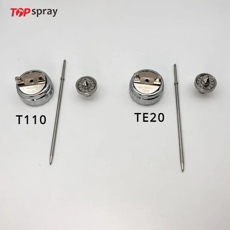 Topspray Spray Gun Nozzle Kit T110 / TE20 1.3/1.8MM  PRO LITE Nozzle Needle and Nozzle Cap Set for PRO LITE Spray Gun