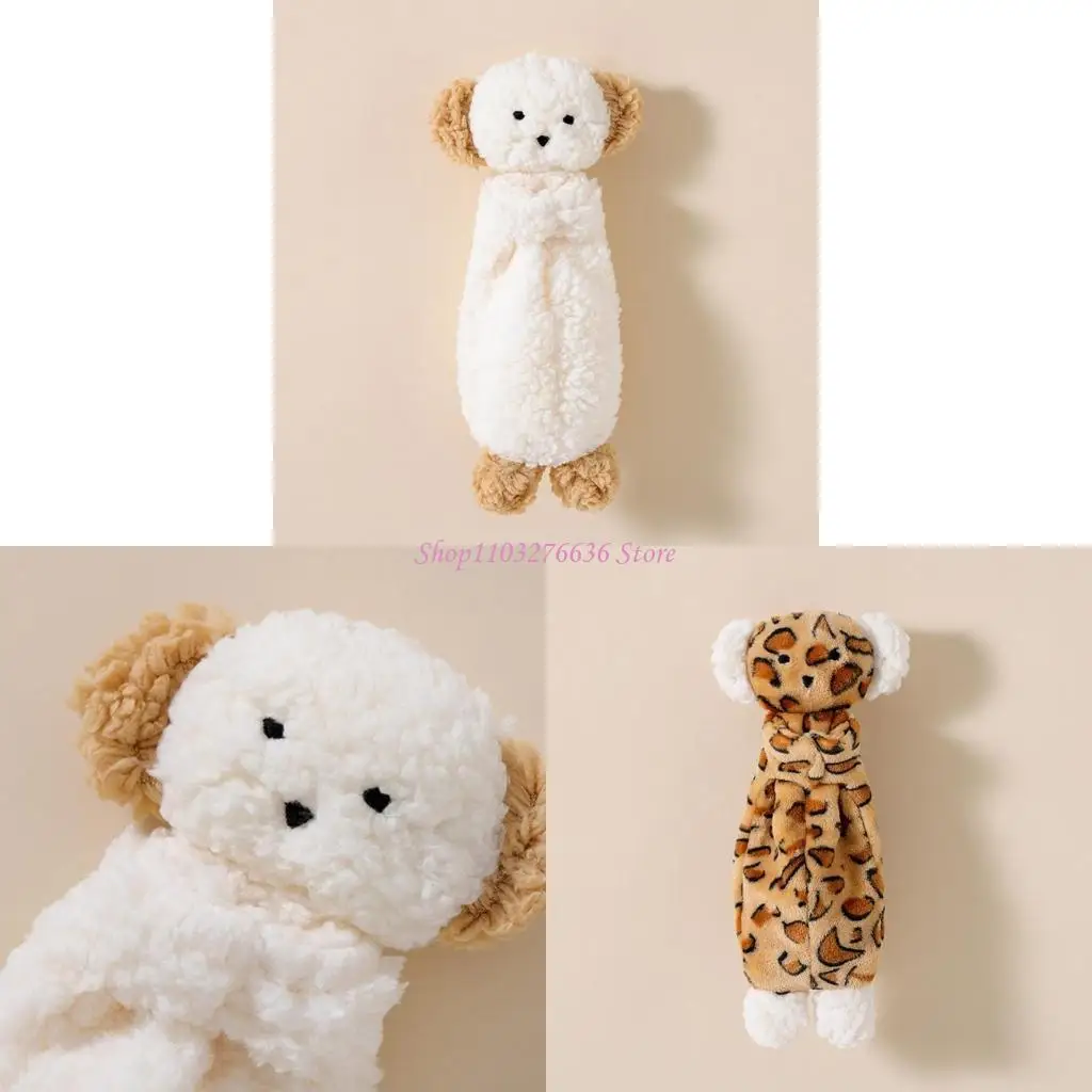 R6FD infantil bebês reconfortante boneca apaziguar o brinquedo suave para sono repousante
