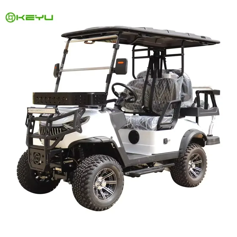 Airo KEYU 5-6 Seater Electric Golf Cart 50-70Km/h 90km Range Manufacturer Customized New Energy Sightseeing Vehicle Wholesale