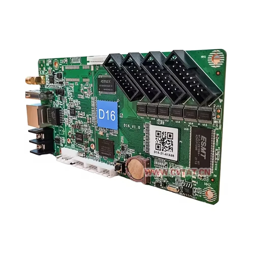 HuiDu HD-D16 Full Color LED Display Banner Screen with Asynchronous Control Wi-Fi Mobile APP Video Controller