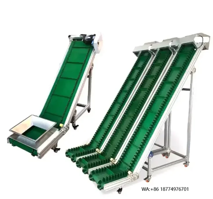 

Эффективный автоматический модульный/PVC вертикальный подъемный ленточный конвейер с наклоном