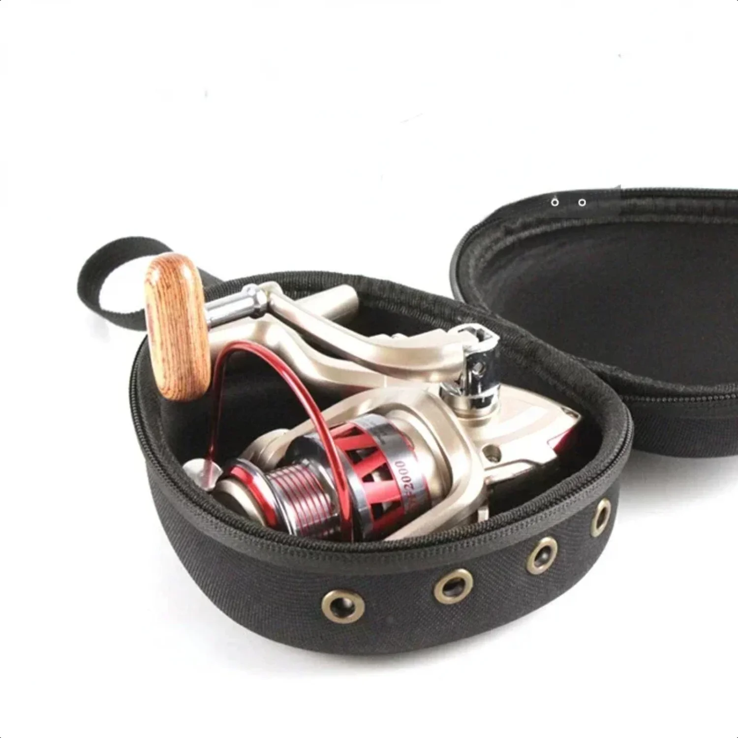 13.5*11.5*7.5 cm Draagbare Visserij-reel Beschermhoes Cover Vlot/SpinningReel/Drum Vissen Pouch zeevissen Accessoires