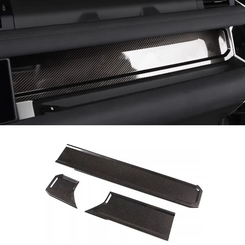 

Панель надписи приборной панели из углеродного волокна для Land Rover Defender 90 110 130 2020-2024