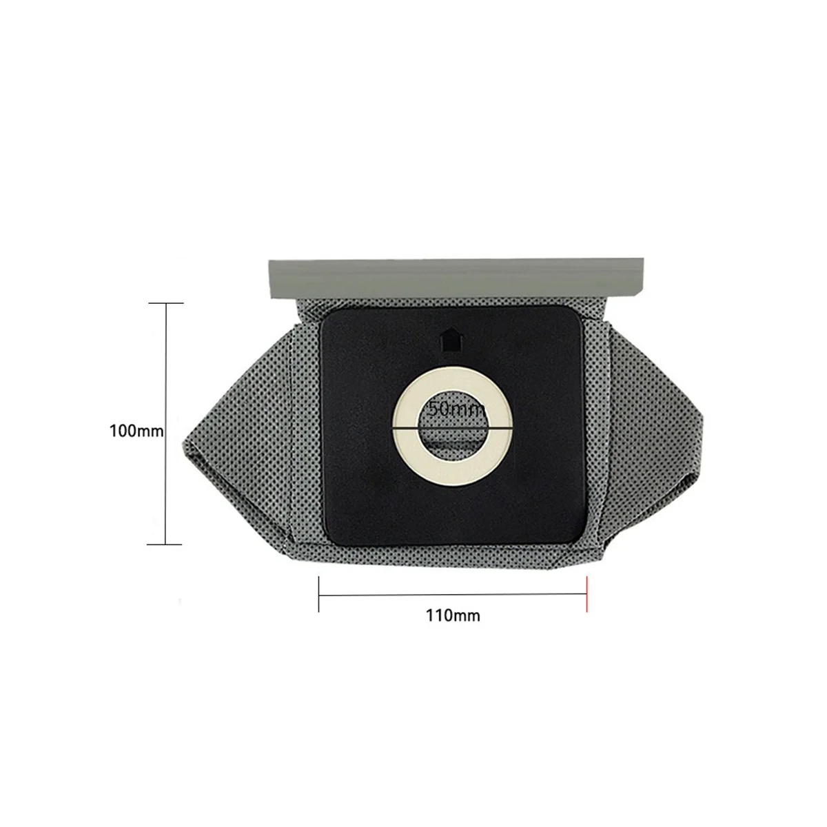 ถุงเก็บฝุ่นผ้าทำความสะอาดได้อเนกประสงค์สำหรับ Philips Haier LG สำหรับ11X10cm ที่ใช้ซ้ำได้ของ Samsung