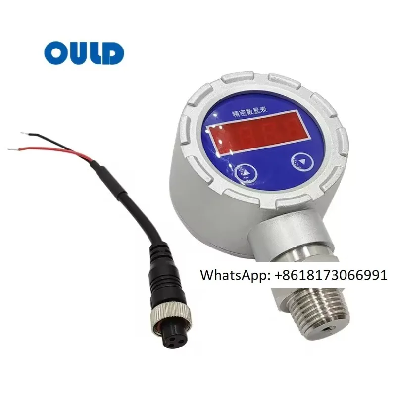 

PDU-512 Universal 300 Psi 10 Bar Digital Hydraulic Low Ac Vacuum Pressure Digital Gauge For Water Pump