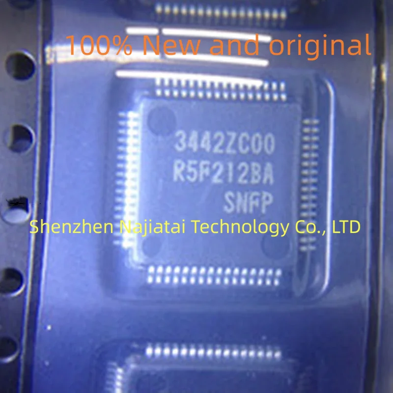 2 шт./лот 100% Новый оригинальный чип R5F212BASNFP R5F212BA R5F212 QFP64 IC