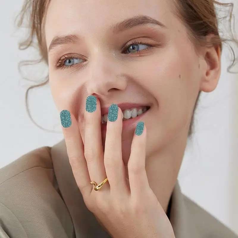 ملصقات الأظافر، ملصقات الأظافر لطلاء الأظافر، شرائط طلاء الأظافر، شرائط أظافر جل شبه معالجة، سهلة الاستخدام والإزالة