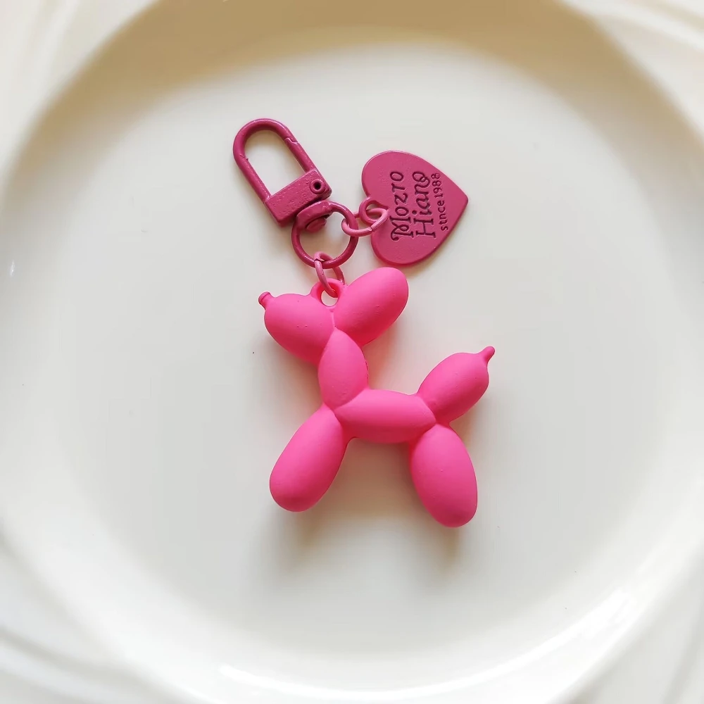 Entzückender Ballon-Hund-Schlüsselanhänger für Frauen, Y2k-Taschenanhänger, niedliche Welpen, Acryl, Tierliebhaber, Schlüsselanhänger, Freunde, Schlüsselanhänger, Geschenk – Detail 5