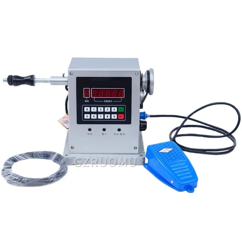 

670 Electric Winding Machine Adjustable Speed Semi-Automatic Winding Tool Electronic Counting Range 0-9999 Coil Winding Device