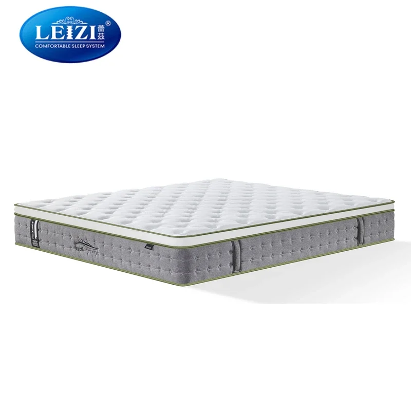 Hot Selling Rolled Up King Queen Double Size Mattresses Gel Memory Foam Pocket Spring