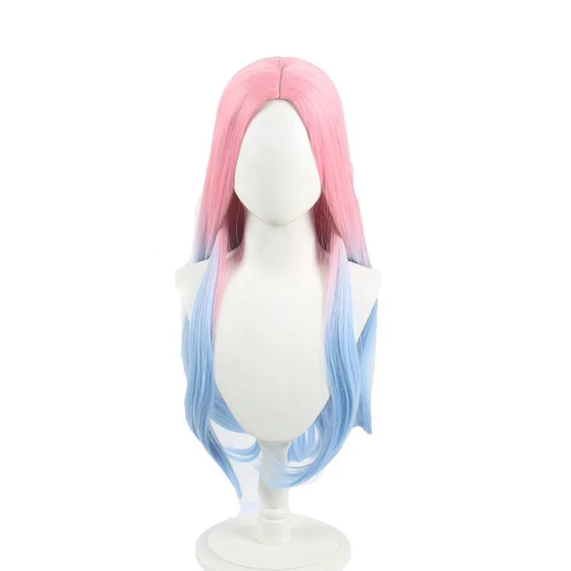 Alien Stage Mizi - Alien Stage Wig - Cosplay Wig With Gradient Dyeing And Realistic Scalp Top