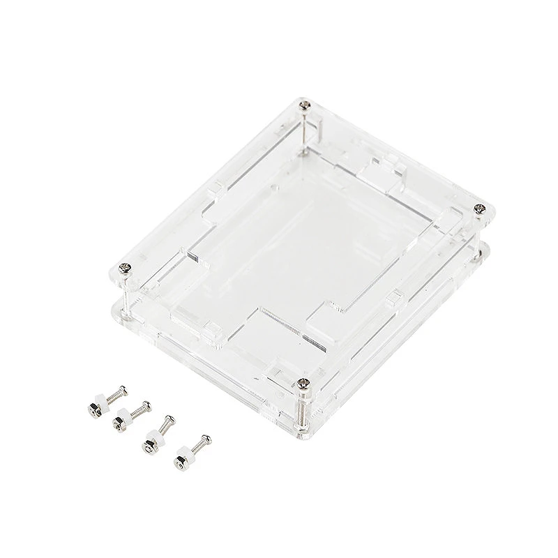 No��Uno R3 Case Enclosure Transparent Acrylic Box Clear Cover Compatible for arduino UNO R3 Case