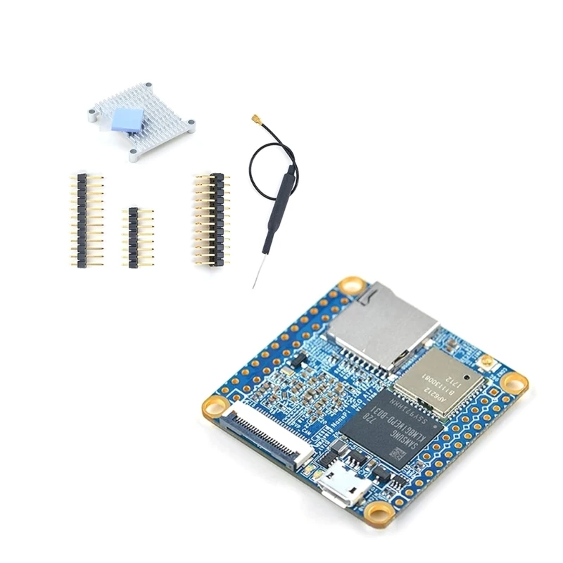 Placa desarrollo para NanoPi NEOAir, código abierto, AllwinnerH3, Quadcores CortexA7 DDR3, 512MB, 8GB, reemplazo