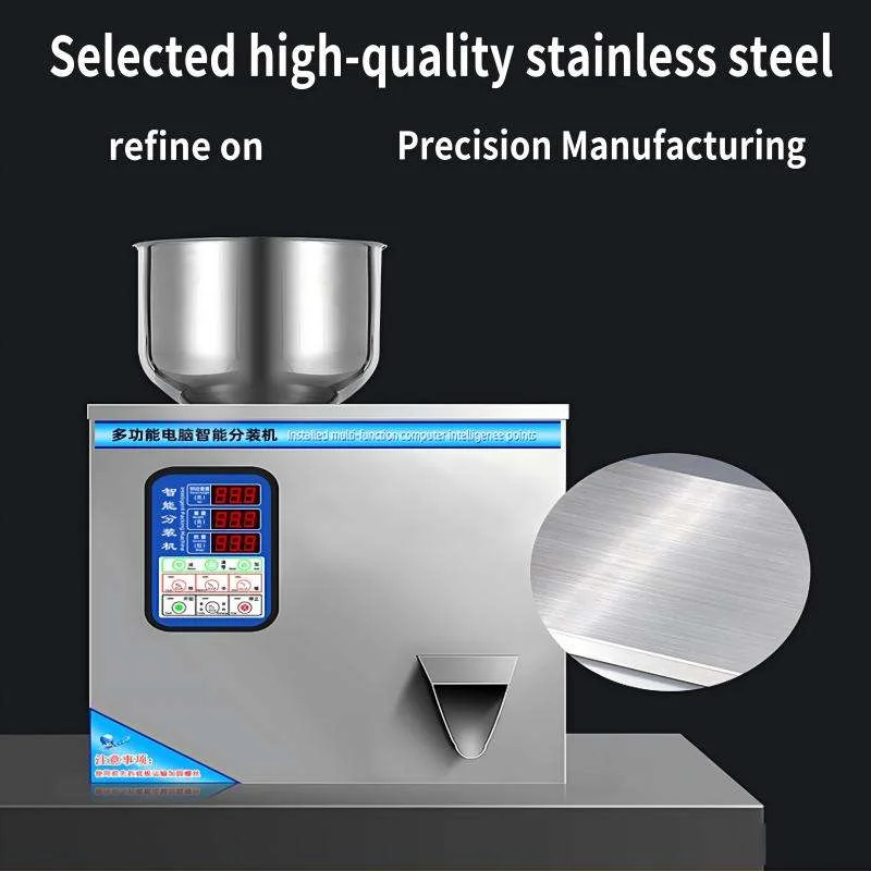 PBOBP High Precision Small Manual 1-20g Sachet Seeds Herbs Spices Dry Powder Weighing And Filling Machine