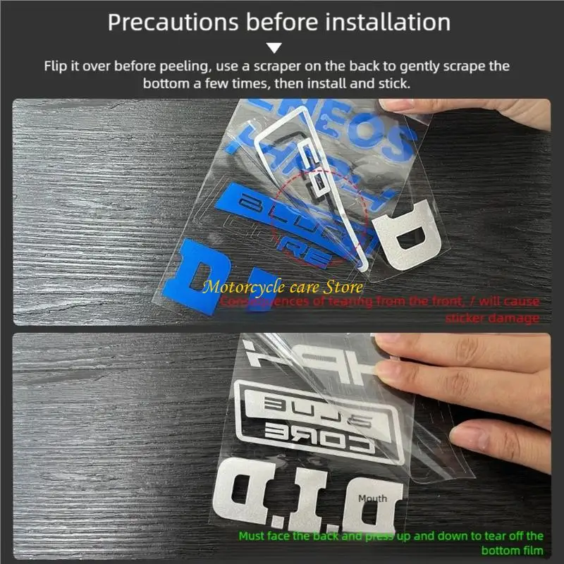 

U75F No Risk No Fun Decals for Cars Easy Peels Design Motivational Sticker