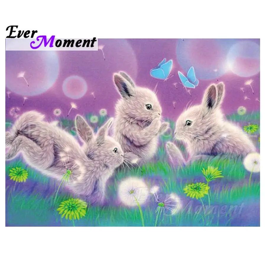 

Алмазная картина с кроликом из мультфильма, 5D, S2F782